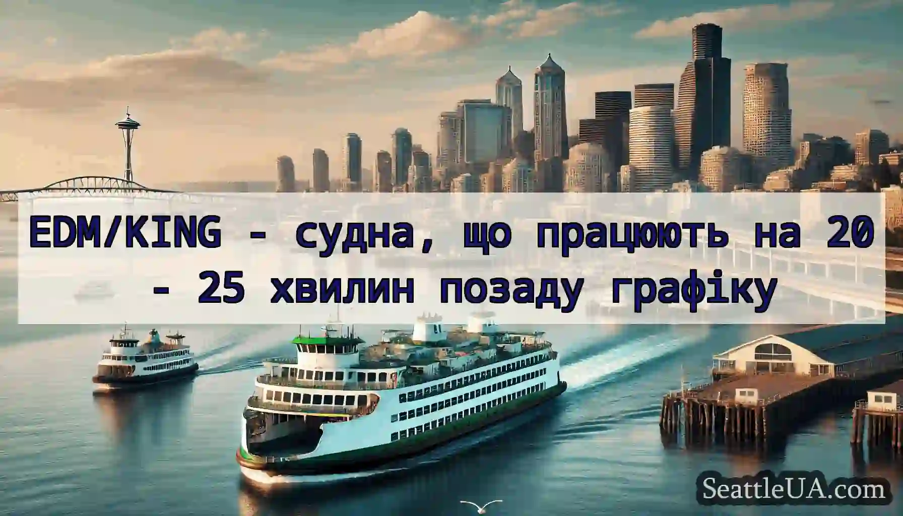 EDM/KING - судна, що працюють на 20 - 25 хвилин