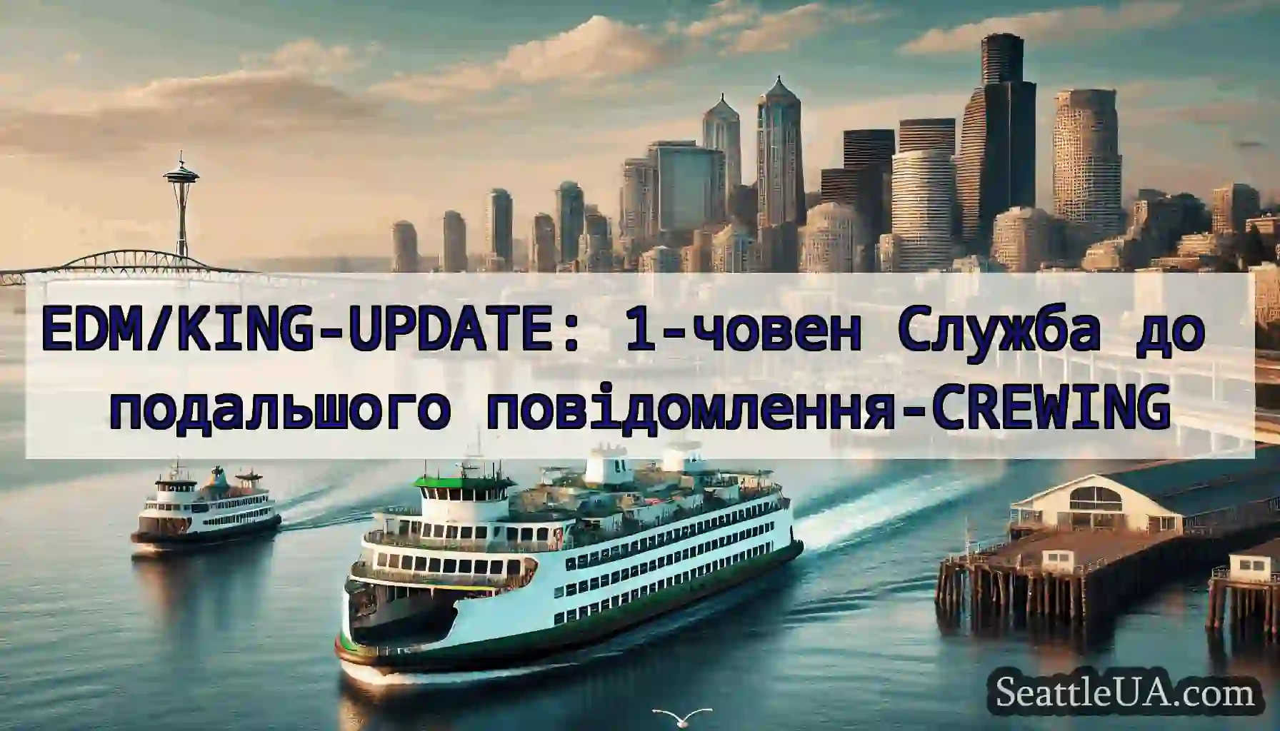 EDM/KING-UPDATE: 1-човен Служба до подальшого