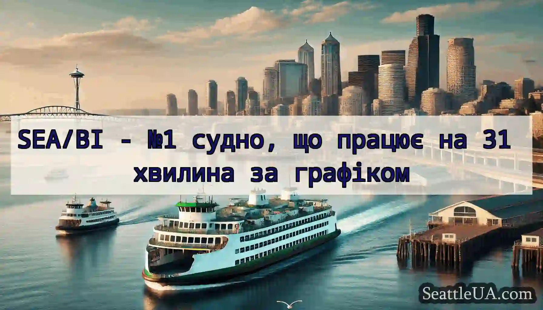 SEA/BI - №1 судно, що працює на 31 хвилина за