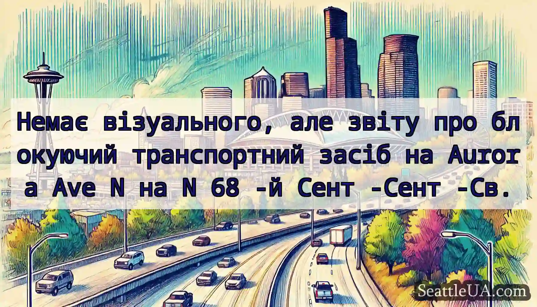 Немає візуального, але звіту про блокуючий