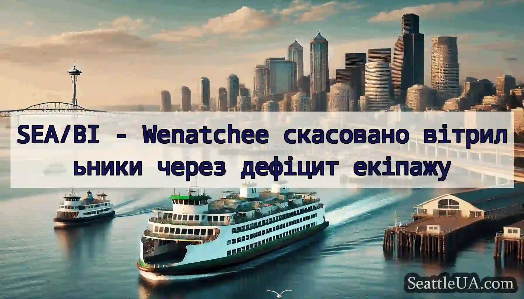 SEA/BI - Wenatchee скасовано вітрильники через