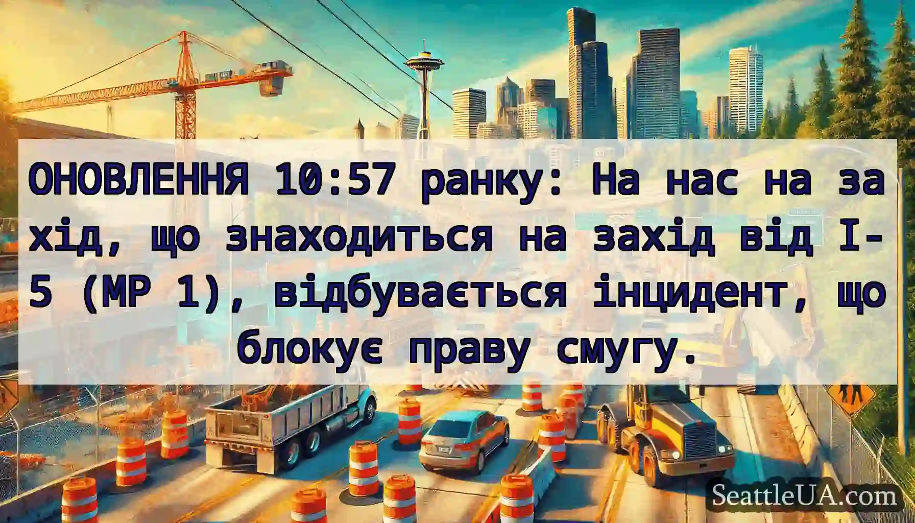 ОНОВЛЕННЯ 10:57 ранку: На нас на захід, що