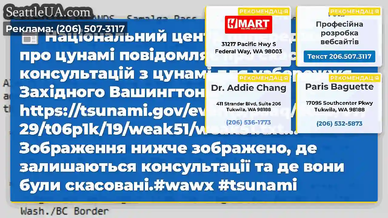 Національний центр попередження про цунамі