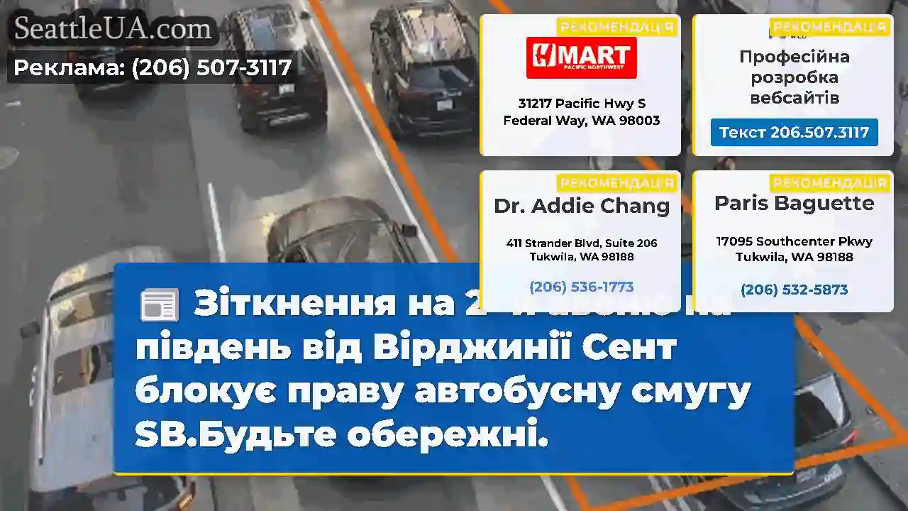 Зіткнення на 2 -й авеню на південь від Вірджинії