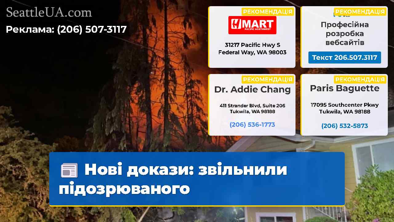 Нові докази звільнили підозрюваного