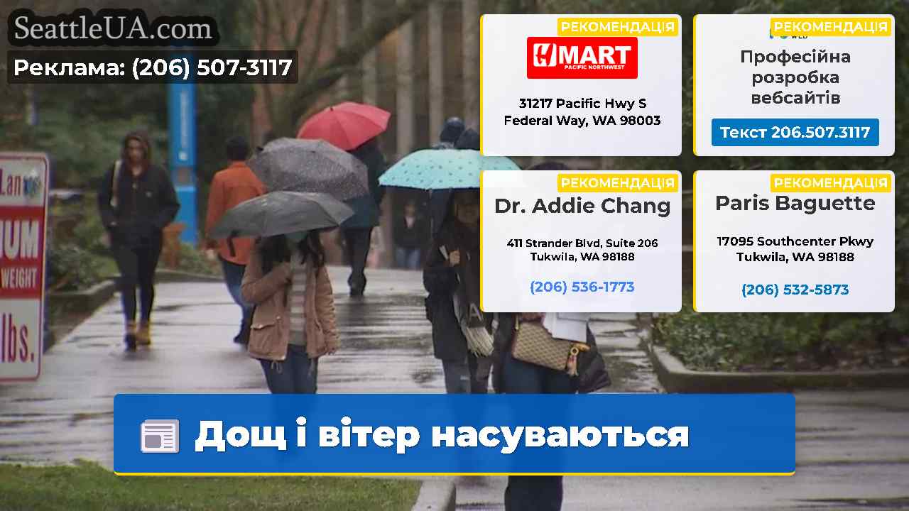 Дощ і вітер насуваються