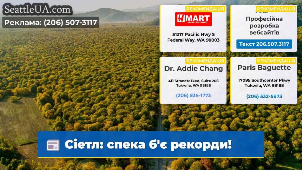 Сіетл: спека б'є рекорди!