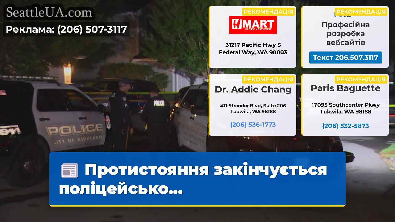 Протистояння закінчується поліцейсько...