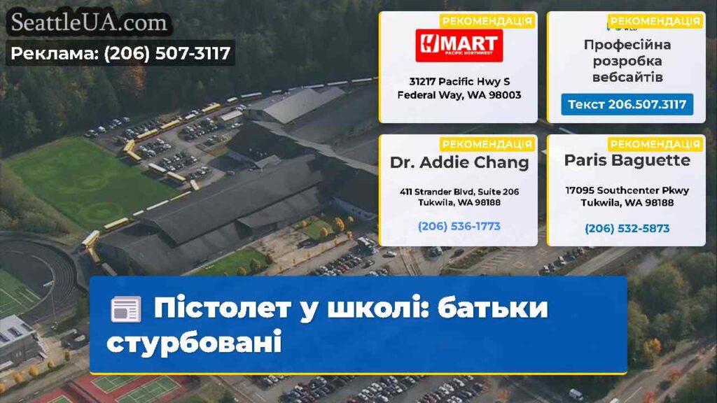 Пістолет у школі: батьки стурбовані