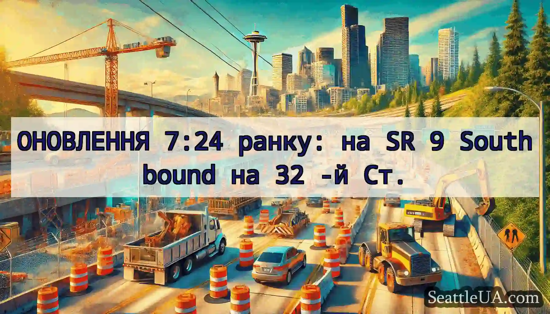 ОНОВЛЕННЯ 7:24 ранку: на SR 9 Southbound на 32 -й