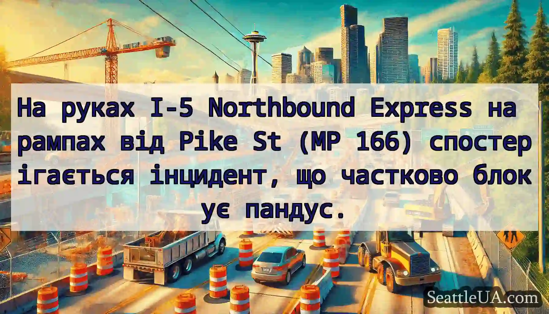 На руках I-5 Northbound Express на рампах від