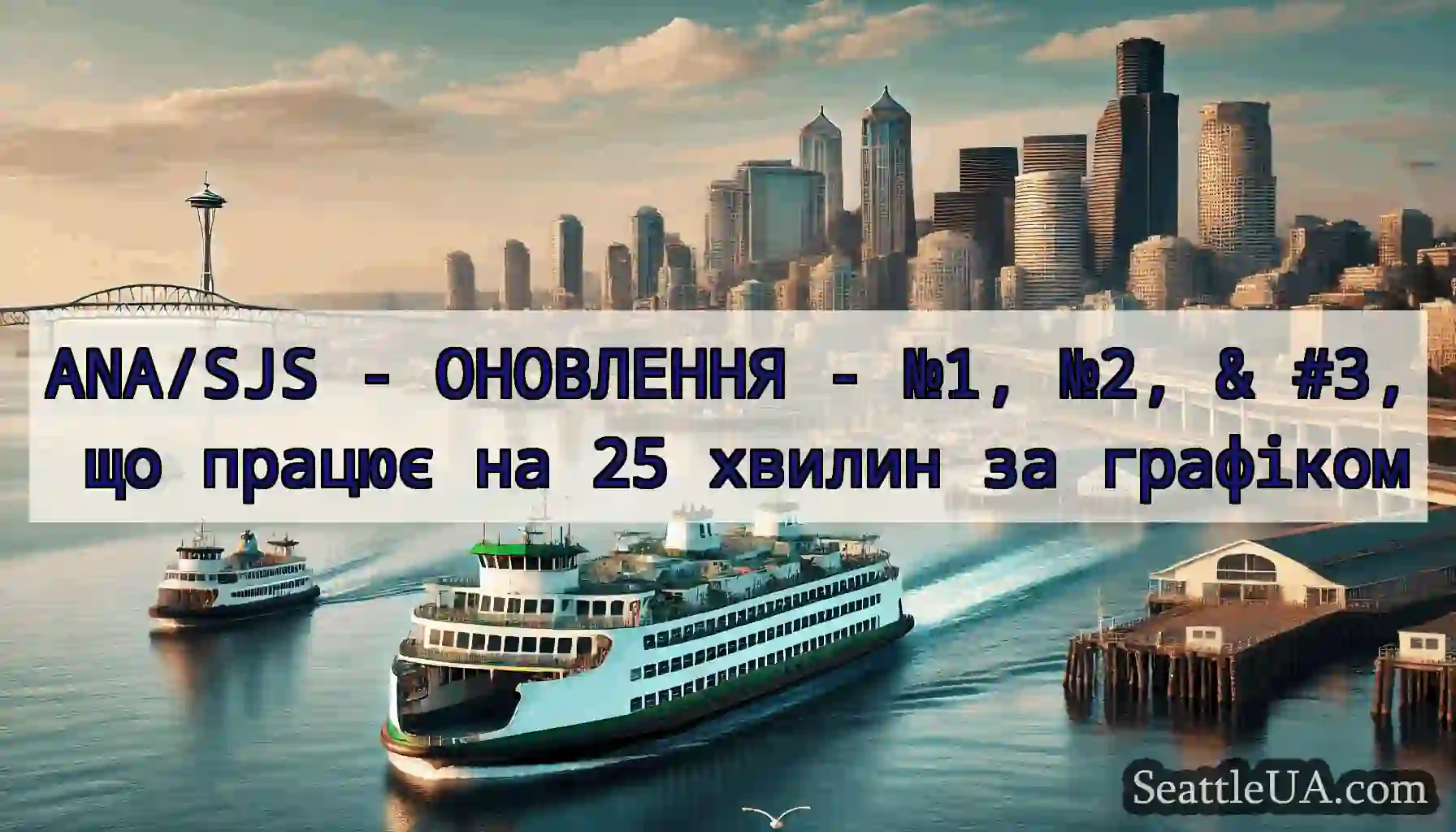 ANA/SJS - ОНОВЛЕННЯ - №1, №2, & #3, що працює на