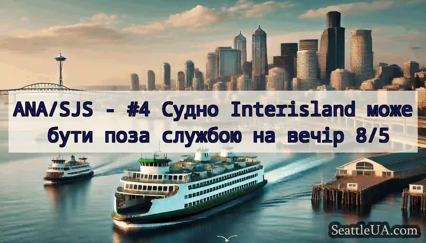 ANA/SJS - #4 Судно Interisland може бути поза