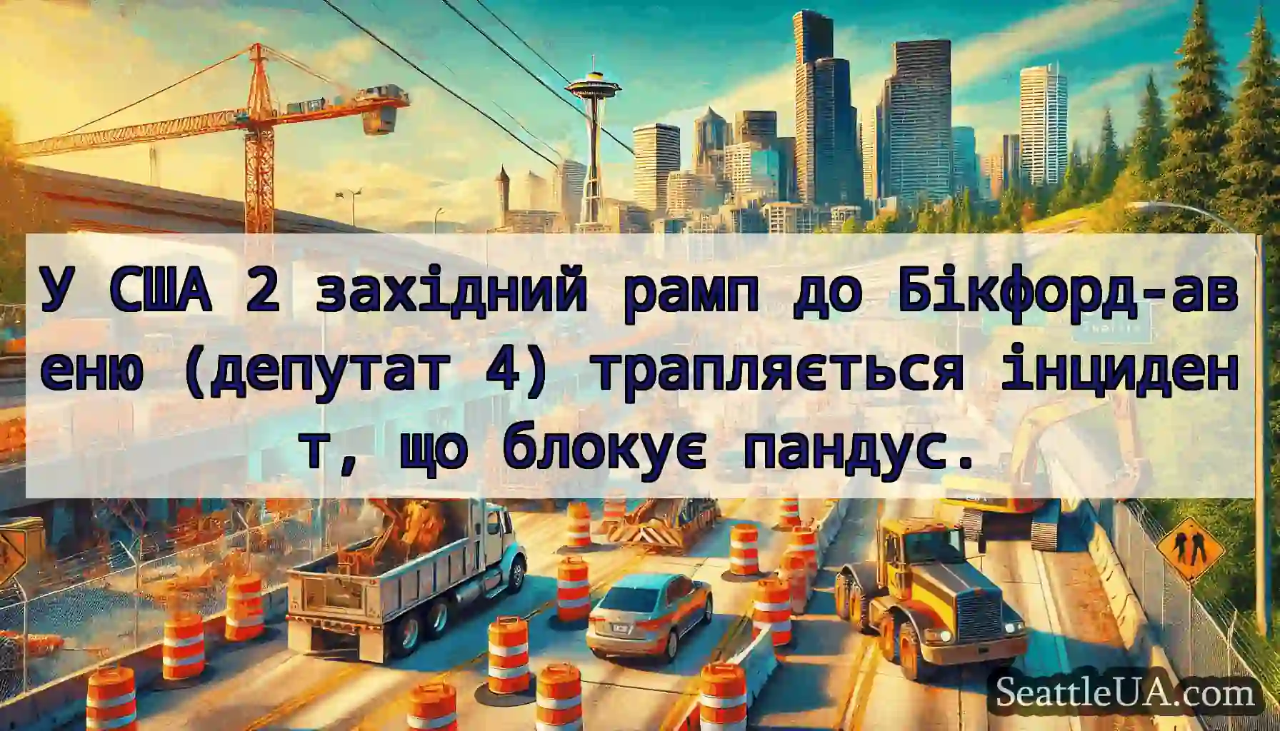 У США 2 західний рамп до Бікфорд-авеню (депутат
