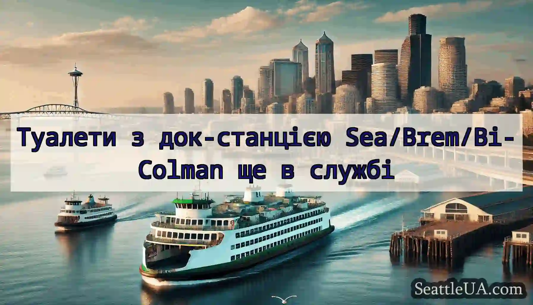 Туалети з док-станцією Sea/Brem/Bi-Colman ще в
