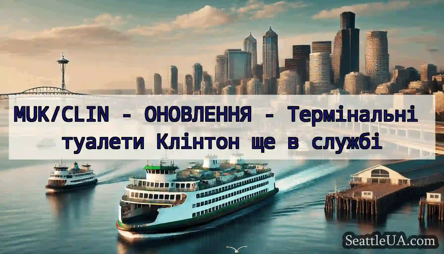 MUK/CLIN - ОНОВЛЕННЯ - Термінальні туалети