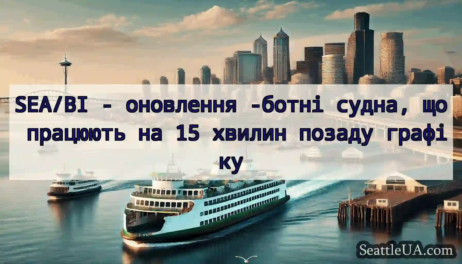 SEA/BI - оновлення -ботні судна, що працюють на