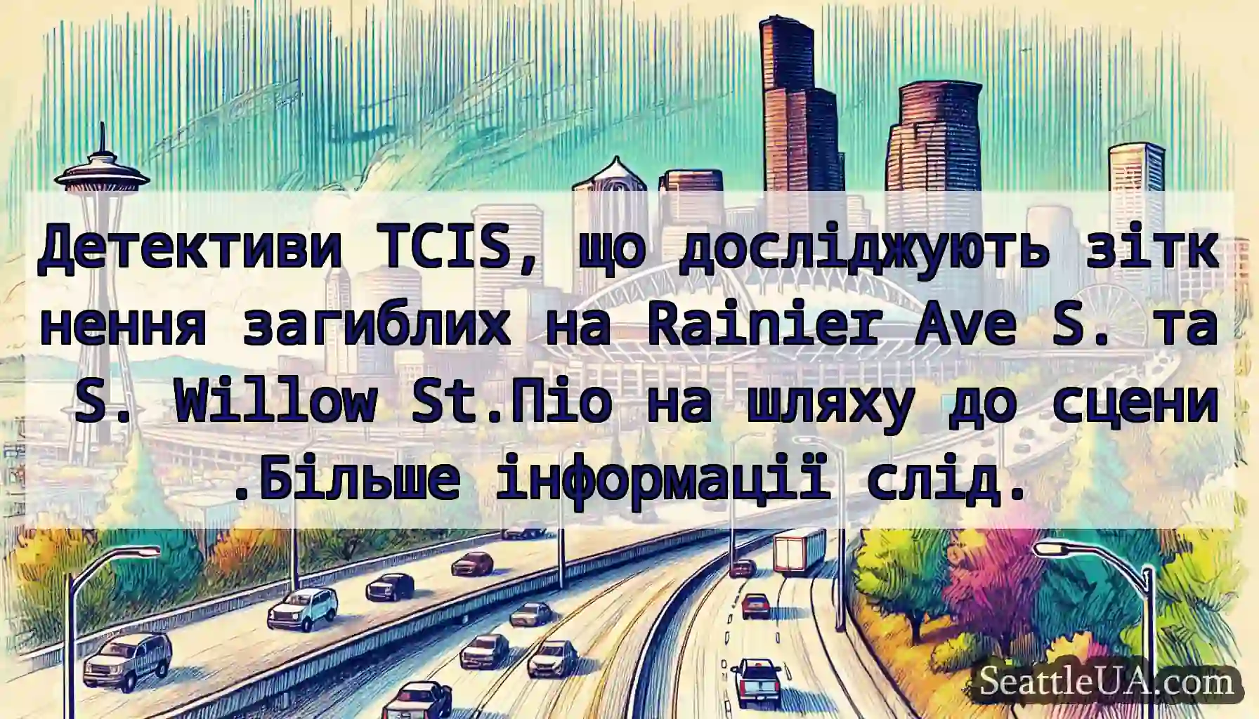 Детективи TCIS, що досліджують зіткнення загиблих