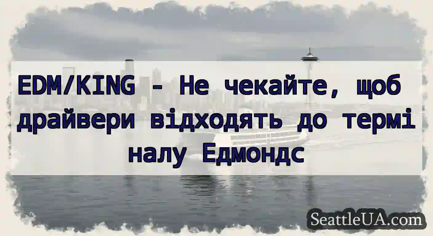 EDM/KING - Не чекайте, щоб драйвери відходять до
