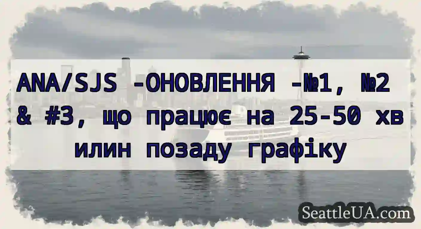 ANA/SJS -ОНОВЛЕННЯ -№1, №2 & #3, що працює на