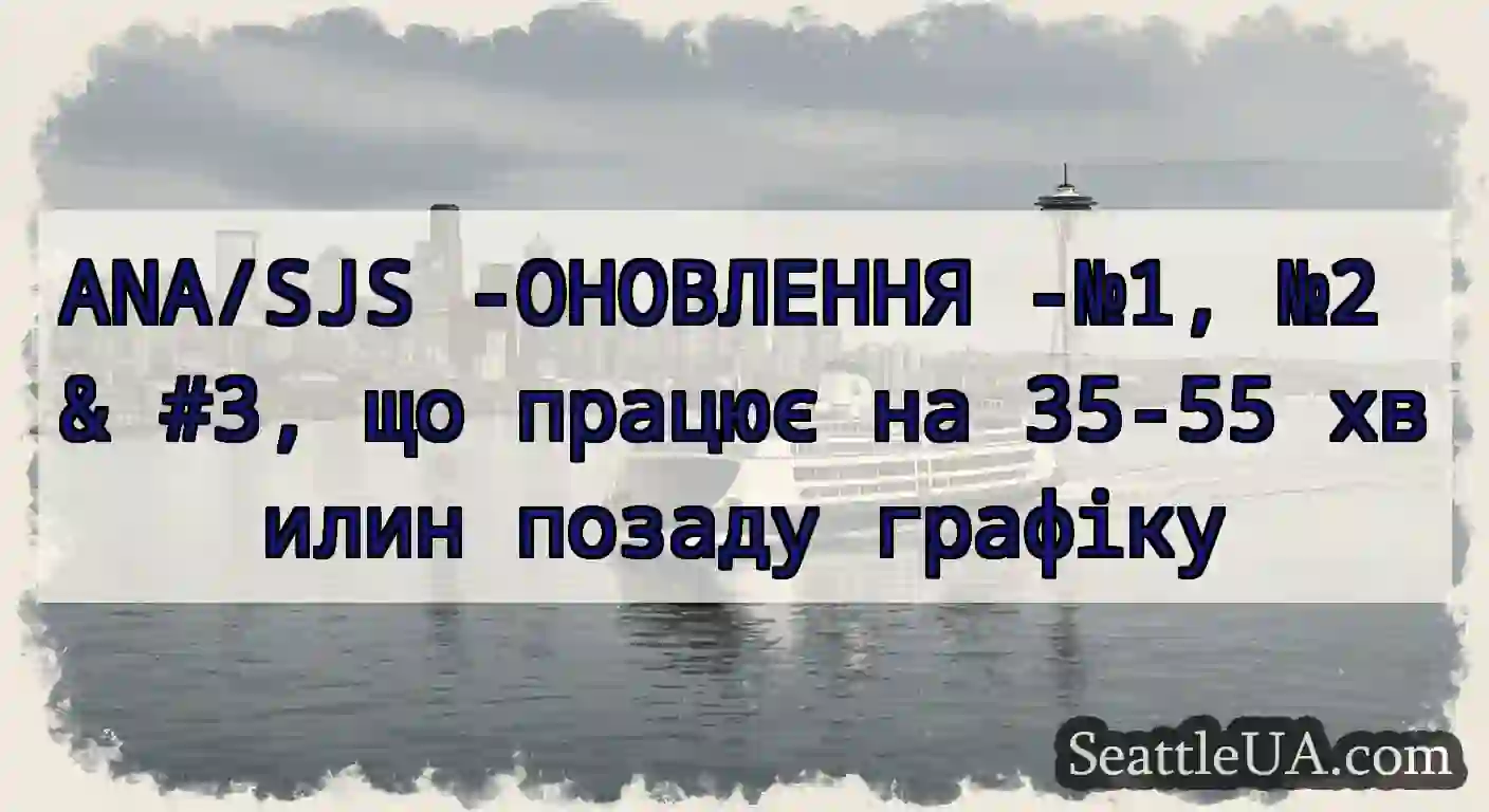 ANA/SJS -ОНОВЛЕННЯ -№1, №2 & #3, що працює на