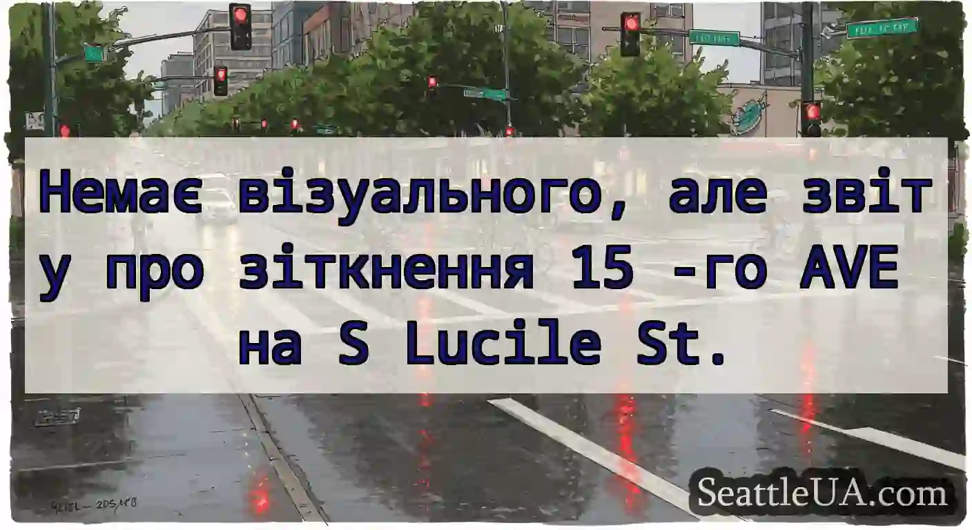 Немає візуального, але звіту про зіткнення 15 -го
