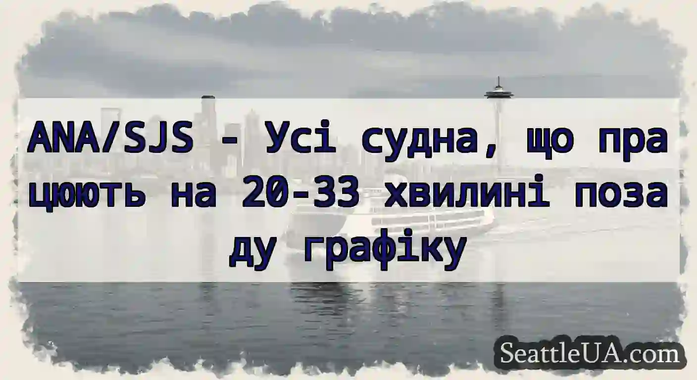 ANA/SJS - Усі судна, що працюють на 20-33 хвилині