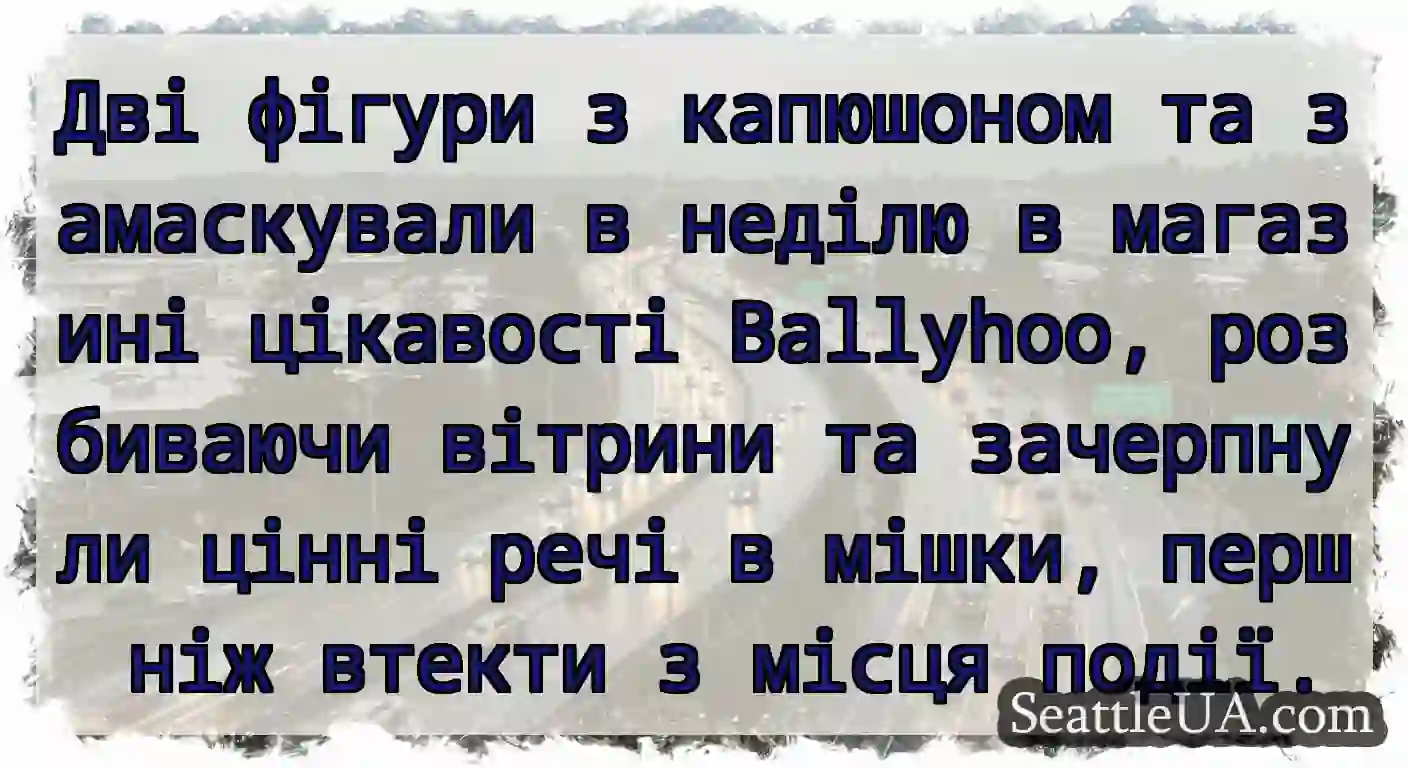 Дві фігури з капюшоном та замаскували в неділю в