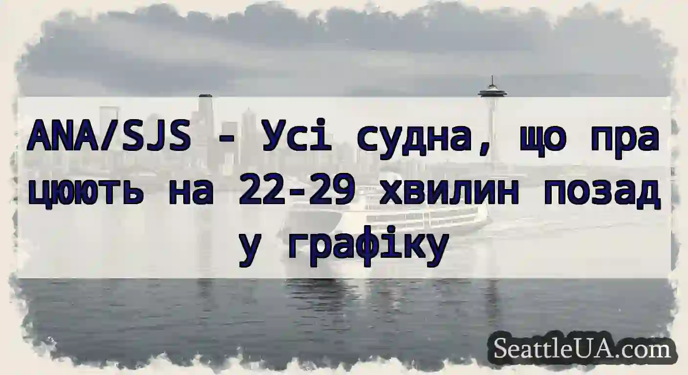 ANA/SJS - Усі судна, що працюють на 22-29 хвилин