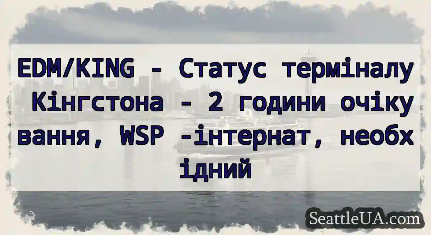 EDM/KING - Статус терміналу Кінгстона - 2 години
