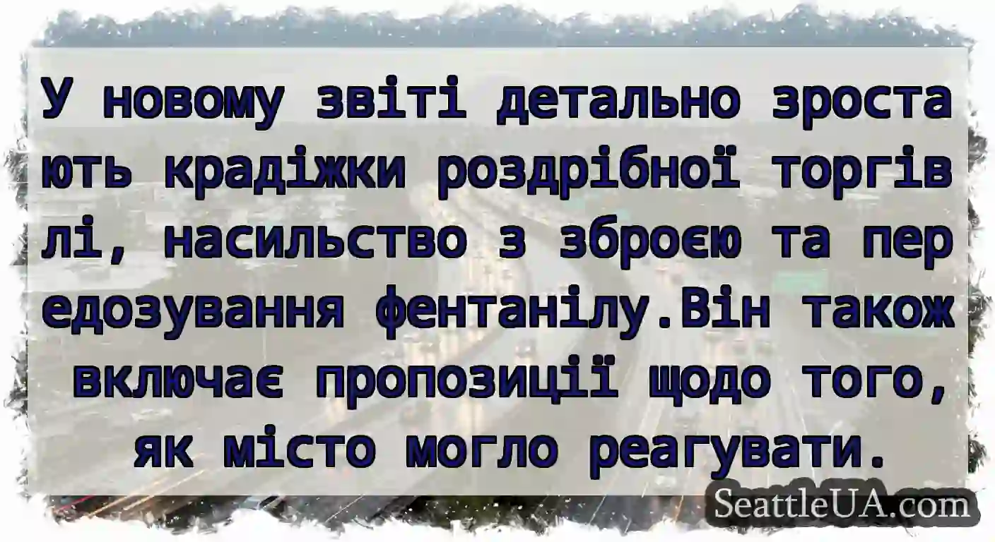 У новому звіті детально зростають крадіжки