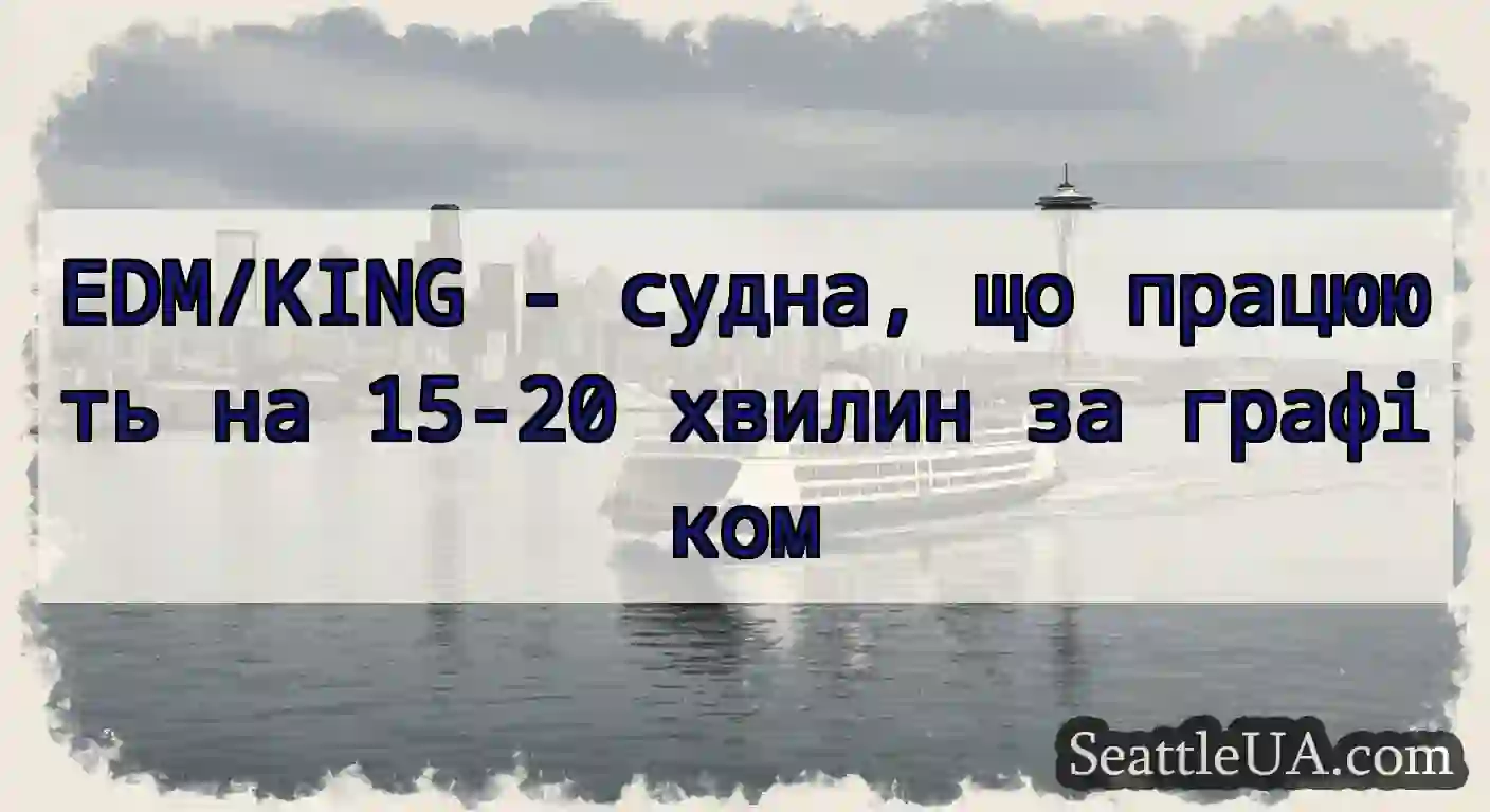 EDM/KING - судна, що працюють на 15-20 хвилин за