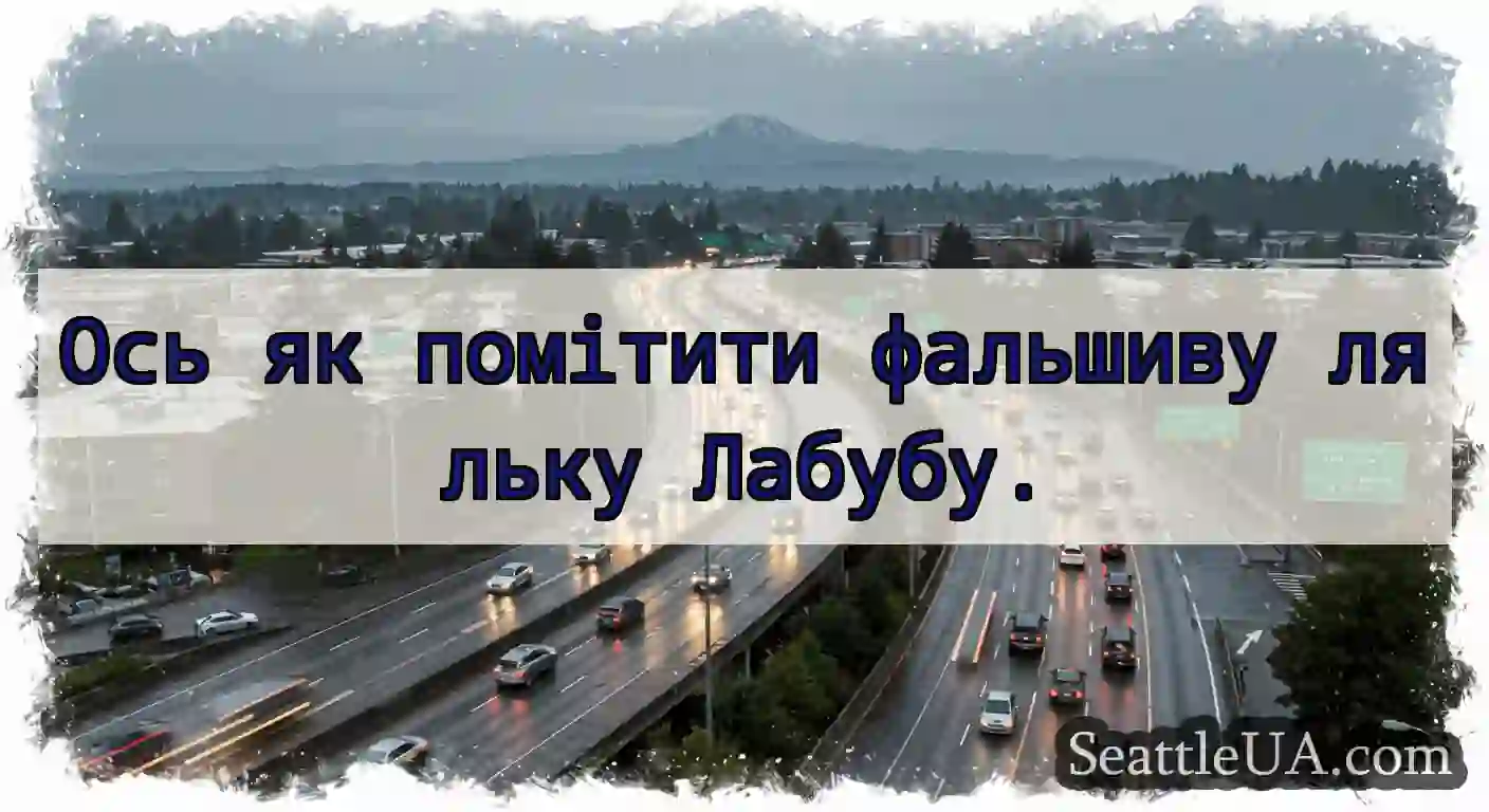Ось як помітити фальшиву ляльку Лабубу.