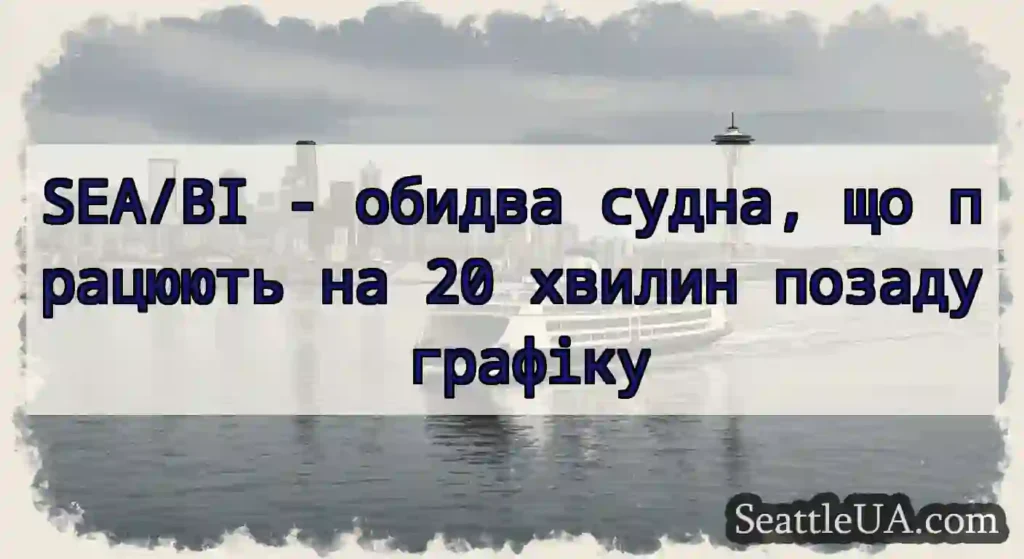 SEA/BI - обидва судна, що працюють на 20 хвилин