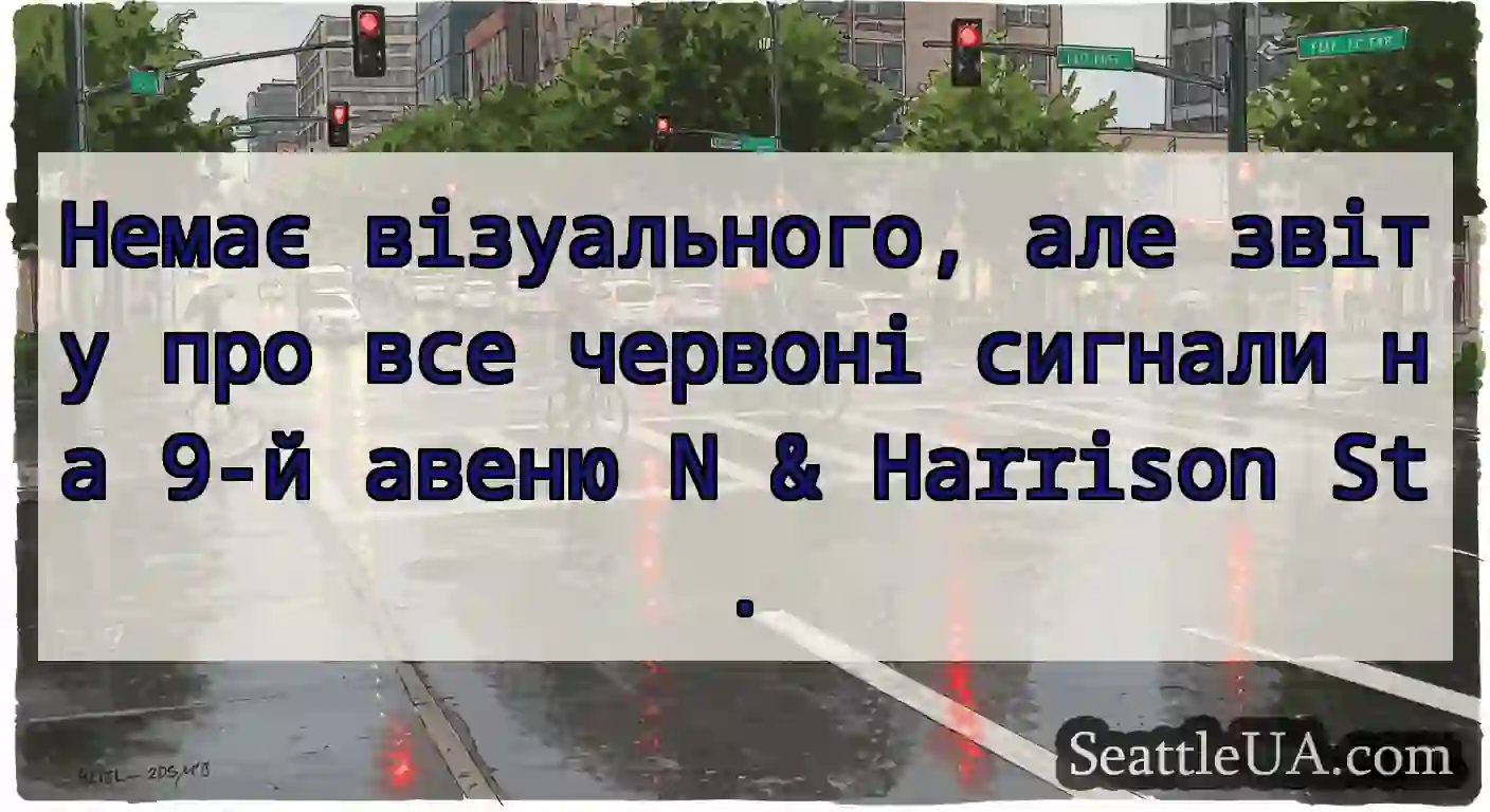 Немає візуального, але звіту про все червоні