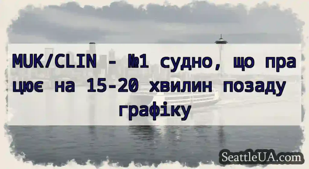 MUK/CLIN - №1 судно, що працює на 15-20 хвилин