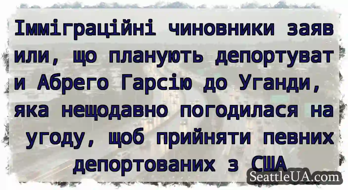 Імміграційні чиновники заявили, що планують
