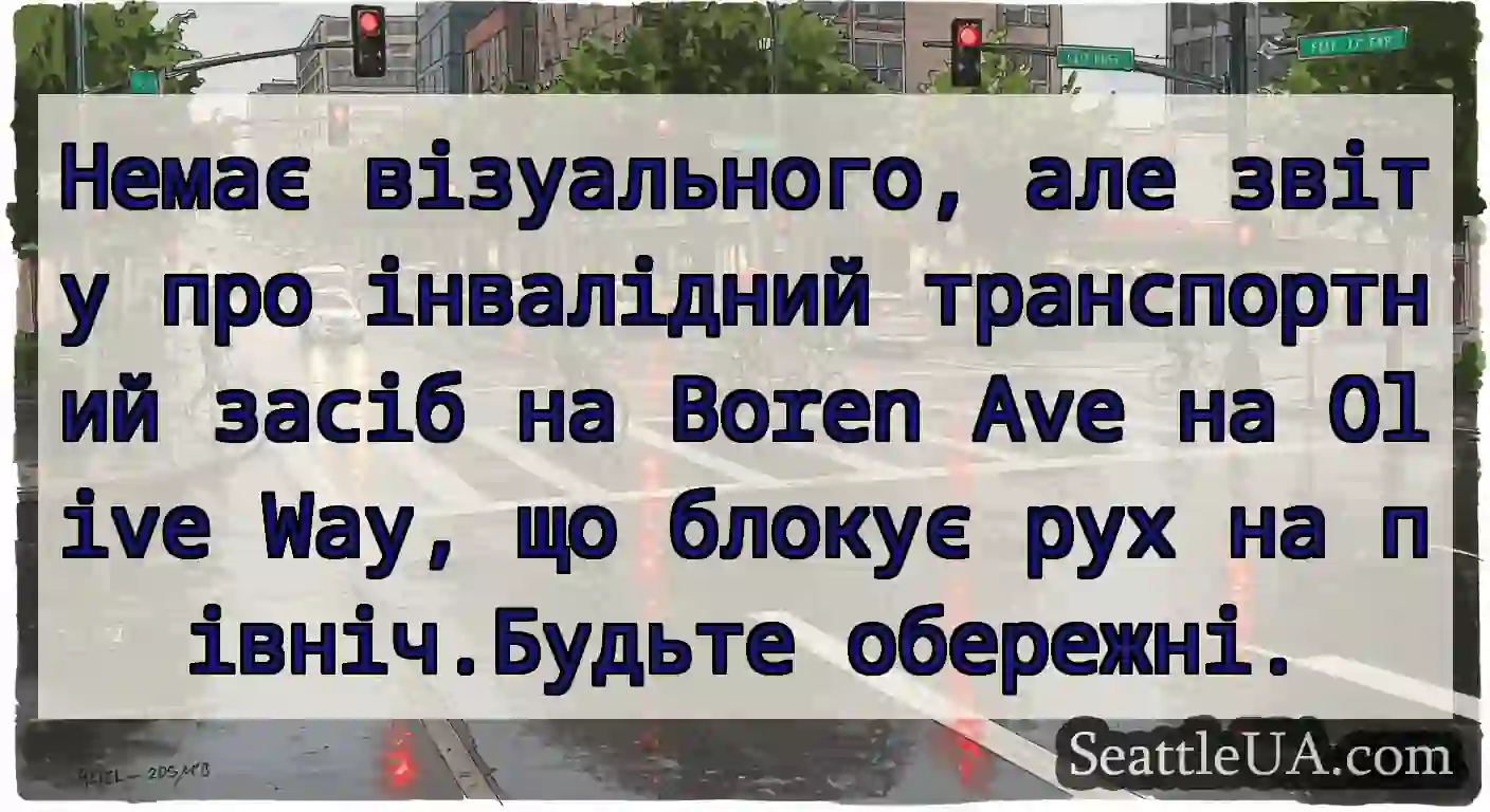 Немає візуального, але звіту про інвалідний