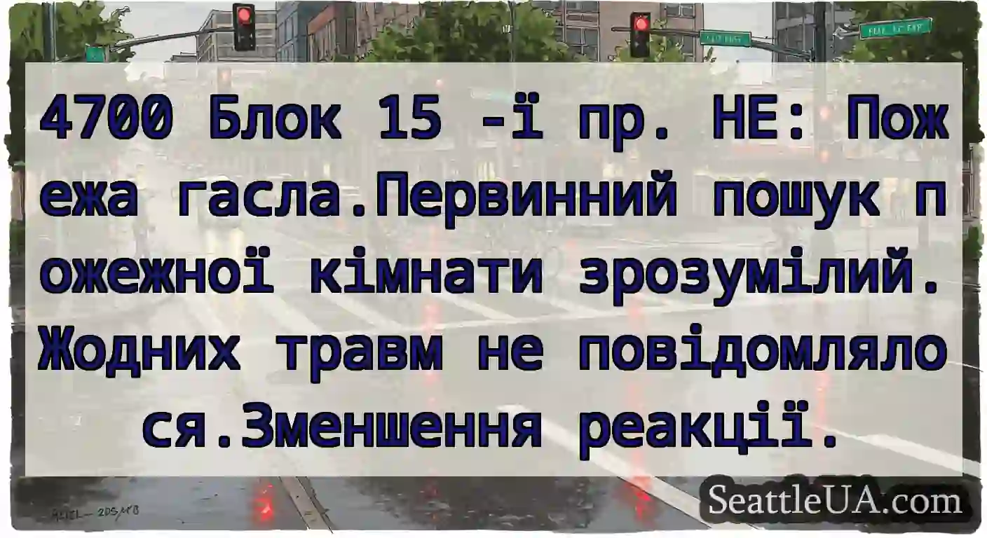 4700 Блок 15 -ї пр. НЕ: Пожежа гасла.Первинний