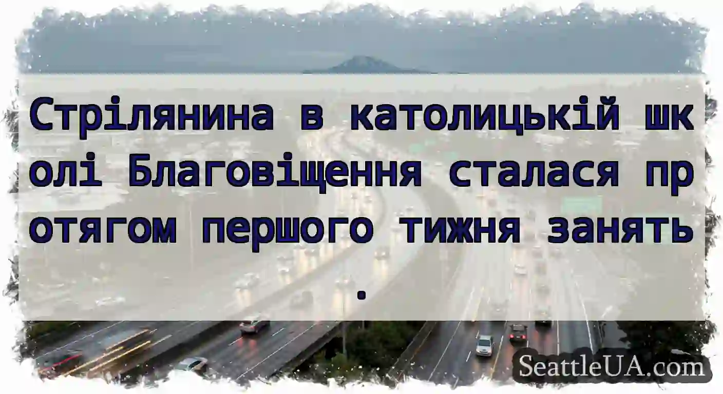 Стрілянина в католицькій школі Благовіщення