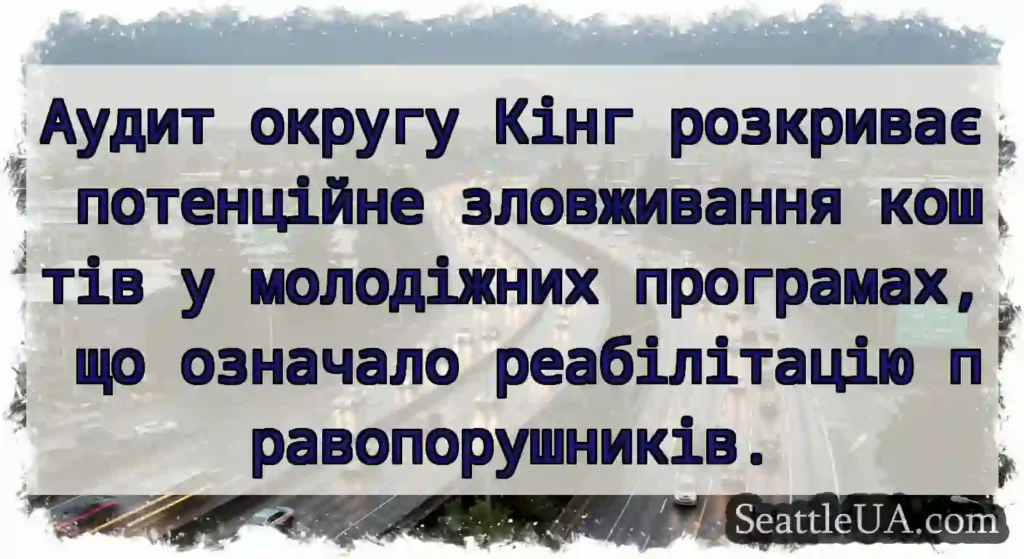 Аудит округу Кінг розкриває потенційне
