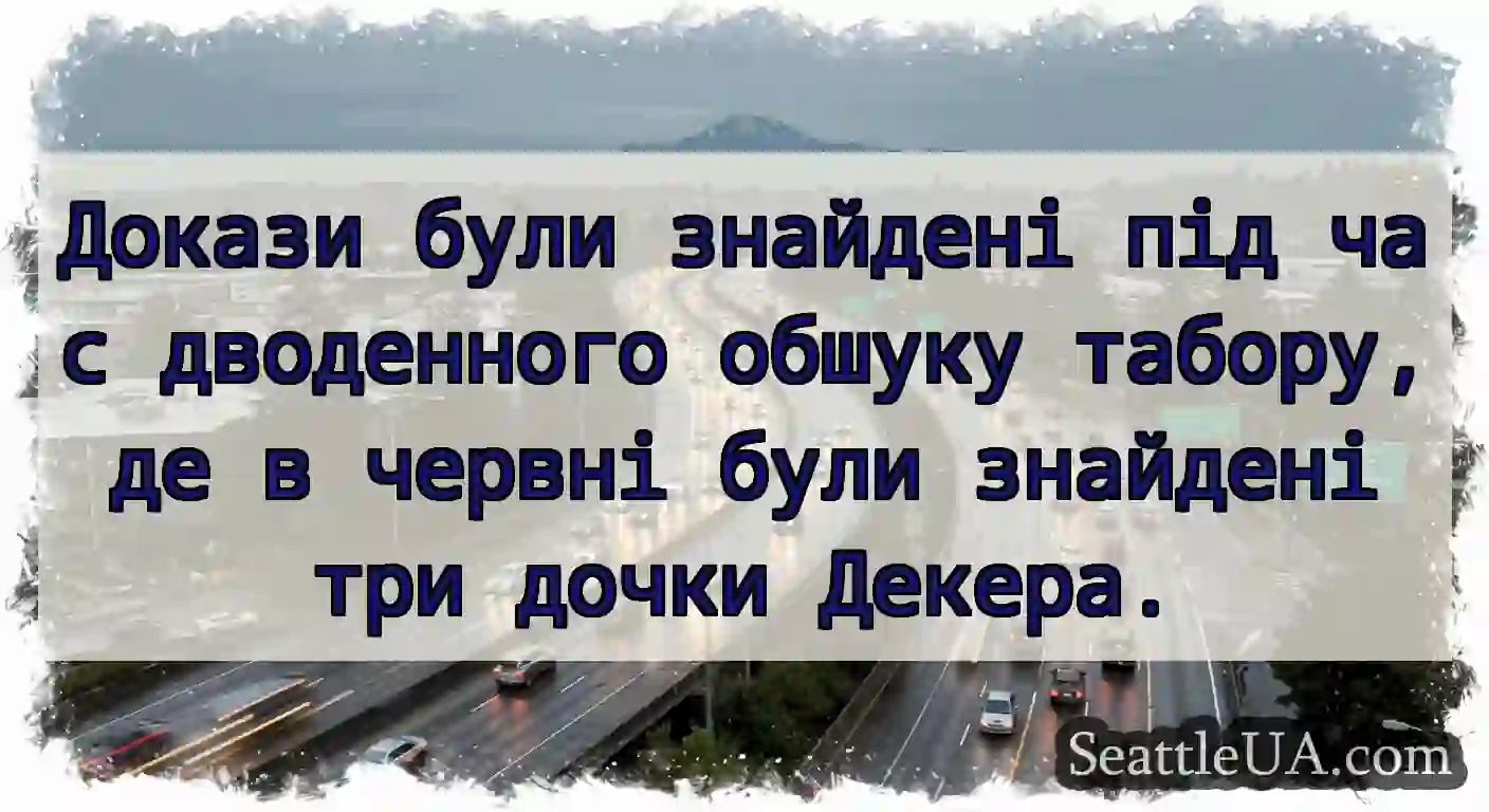 Докази були знайдені під час дводенного обшуку