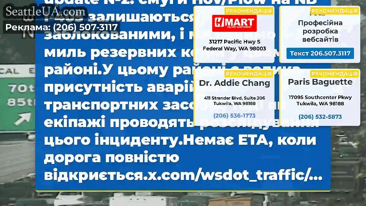 ОНОВЛЕННЯ №3: Ми все ще спостерігаємо важкий рух