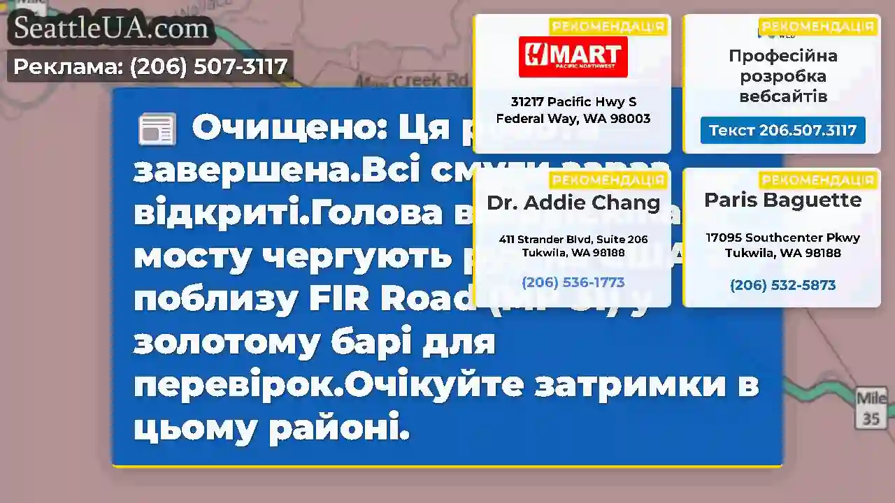 Очищено: Ця робота завершена.Всі смуги зараз