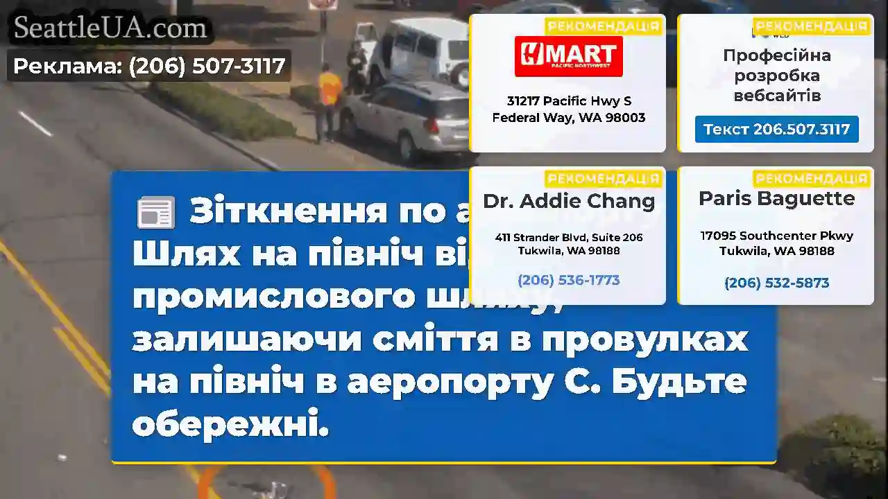 Зіткнення по аеропорту Шлях на північ від