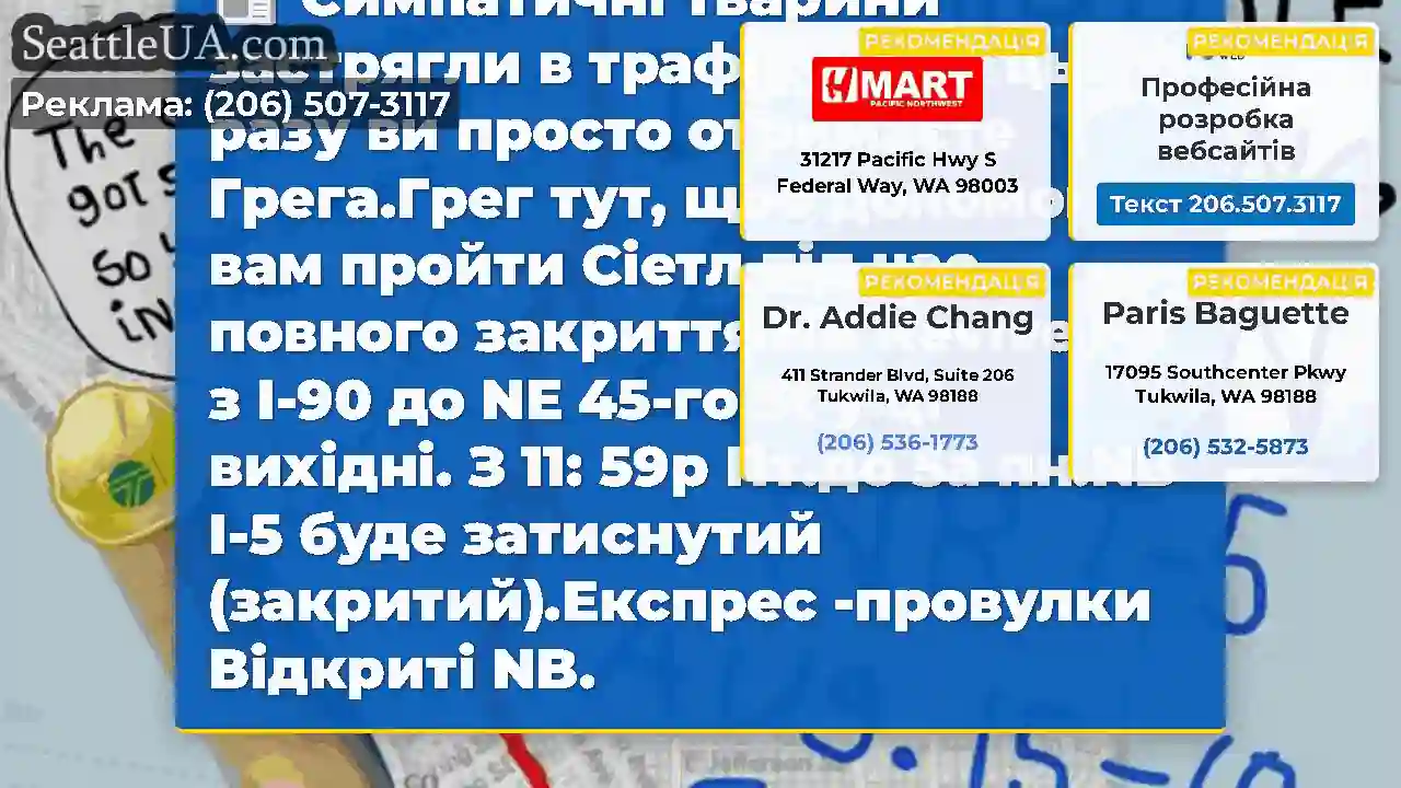 Симпатичні тварини застрягли в трафіку, тож цього