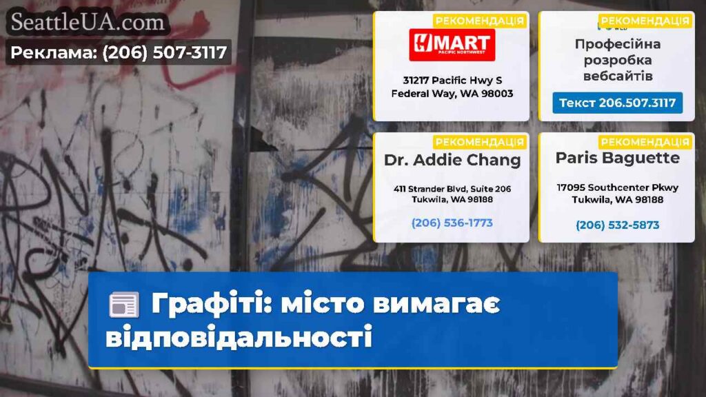 Графіті: місто вимагає відповідальності
