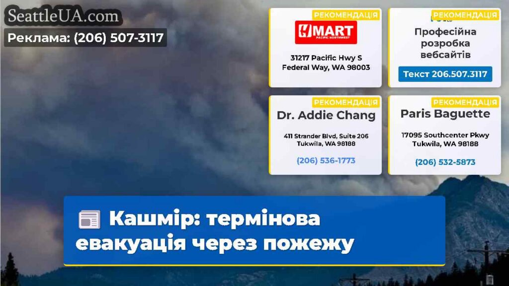 Кашмір: термінова евакуація через пожежу