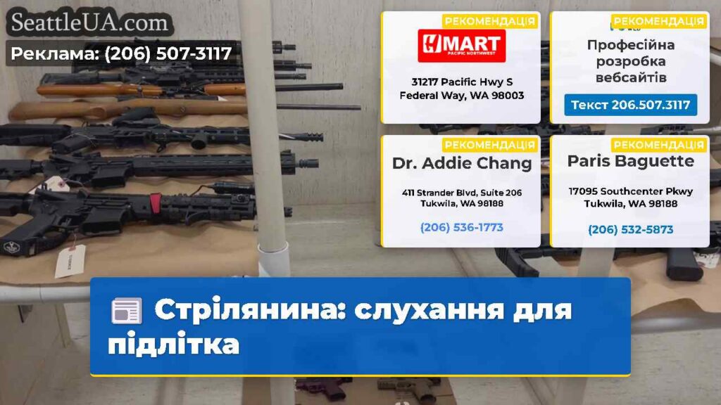 Стрілянина: слухання для підлітка