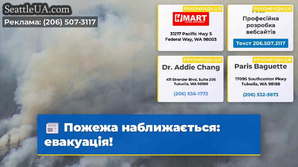 Пожежа наближається: евакуація!